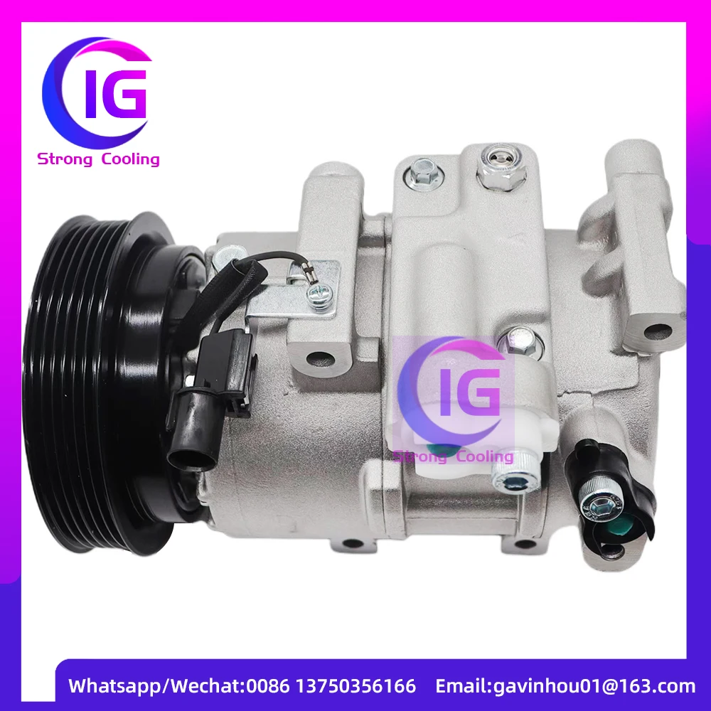 For Car hyundai AC Compressor AC Hyundai Accent 2012 2014 2014 977011R000 97701-1R000 97853-2F100 97802-2H000 1E290-03000