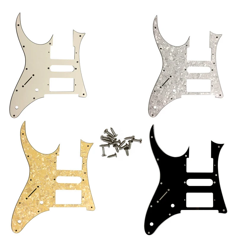 Fei Man Custom Guitar Parts - For Left Hand MIJ Ibanez RG 350 DX Guitar Pickguard HSH Humbucker Scratch Plate Multicolor Choice