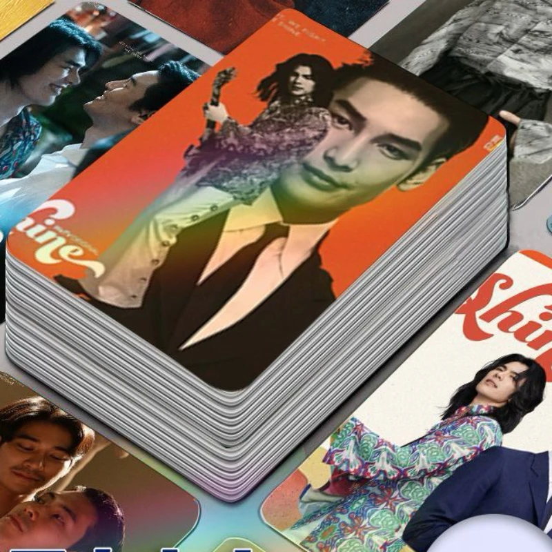 

30/50 шт. без повторов, фотокарточки с обложками журналов MileApo, постеры, снимки из тайского телесериала Shine, двусторонняя печать, 3 дюйма