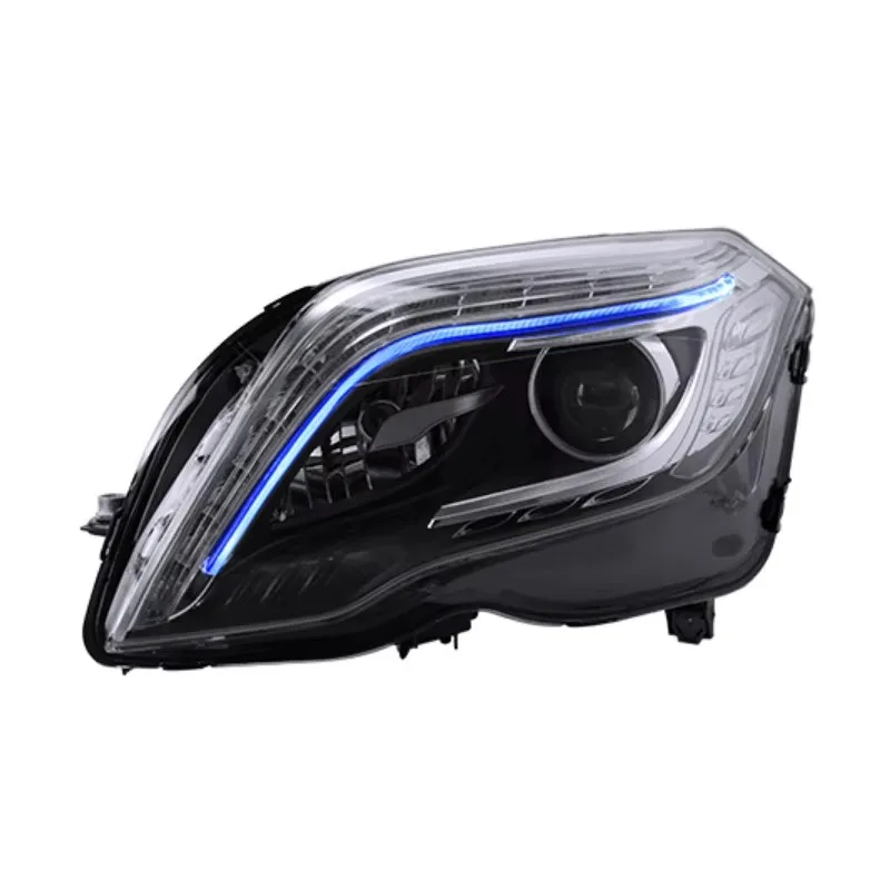 Headlight Assembly 13-15  High-End 12V LED Daytime Running Lights & Turn Signal Headlights
