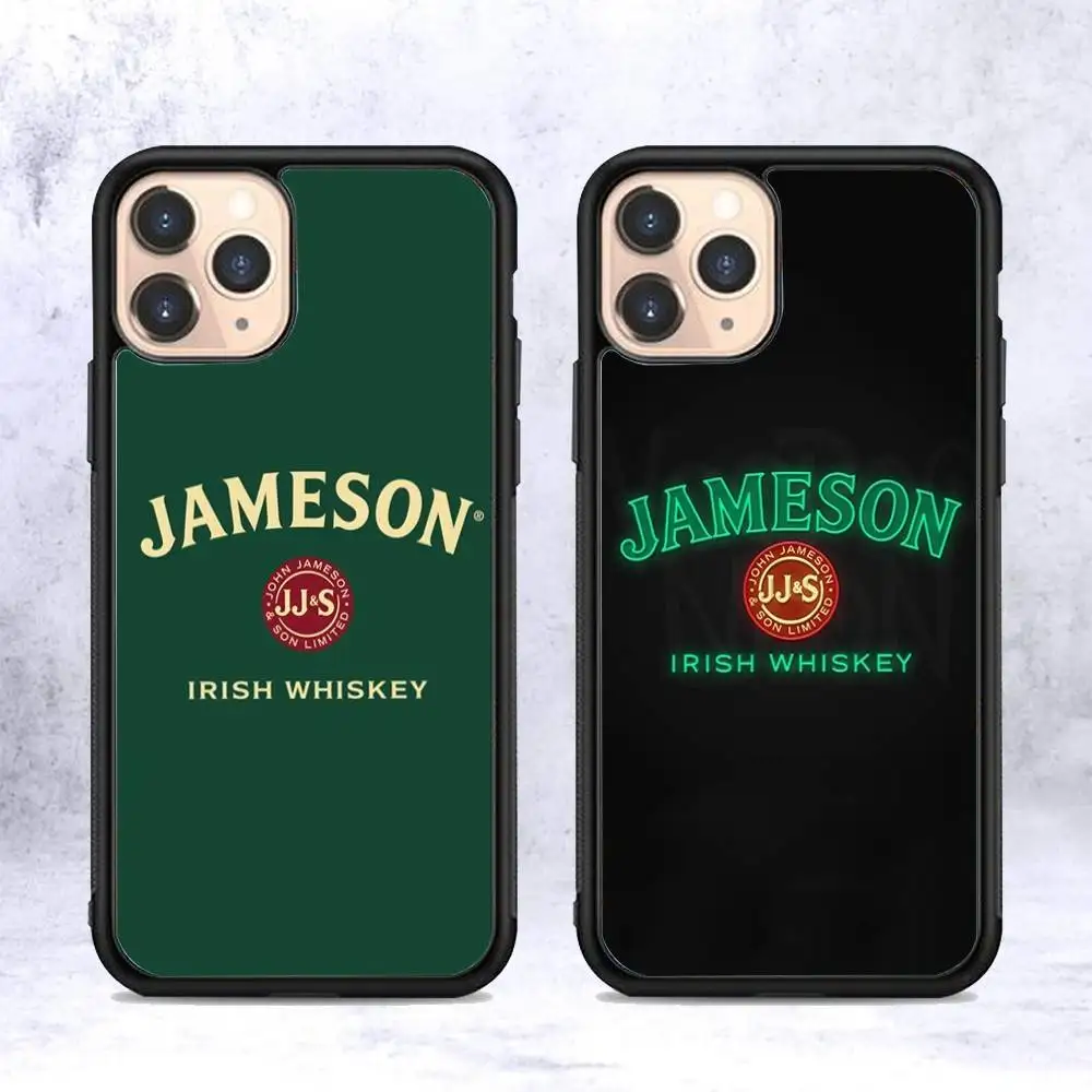 Funda para Teléfono Jameson Logo PC+TPU para iPhone 17 16 15 14 PRO MAX 11 12 13 PLUS MINI