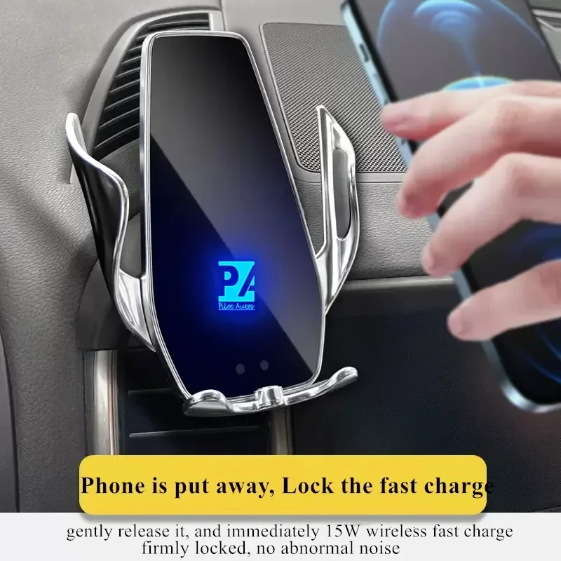 2011-2015 For Porsche Cayenne Phone Holder Wireless Charger Car Mobile Phone Mount Navigation Bracket GPS Support 360