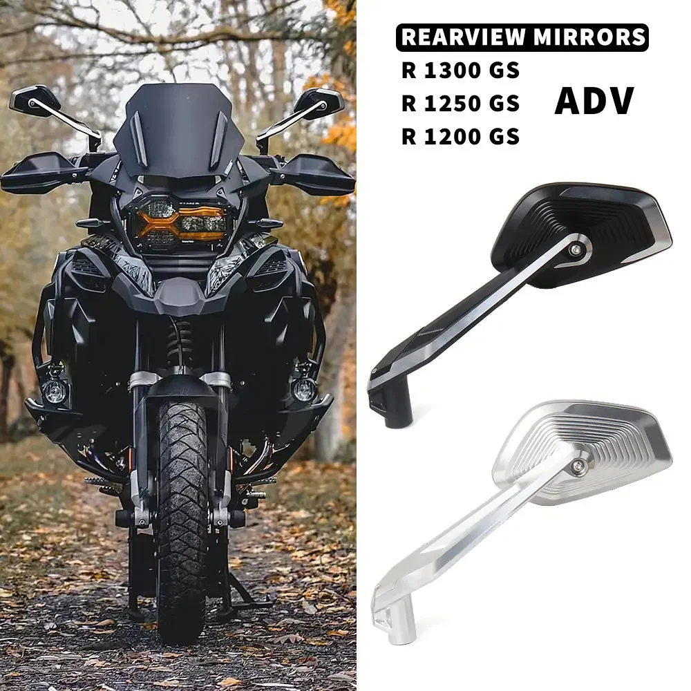 For BMW R1300GS R1200GS LC R1250GS ADVENTURE C400X C400GT S1000R S1000XR F900R F900XR Motorcycle Side Handle Rearview Mirror Kit