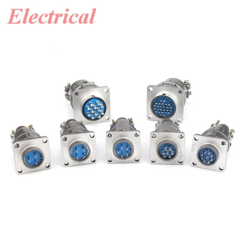 1set Aviation connector 24mm plug connector CX24 circular connector 12pins 19pins 20pins 26pins Male & Female plug socket