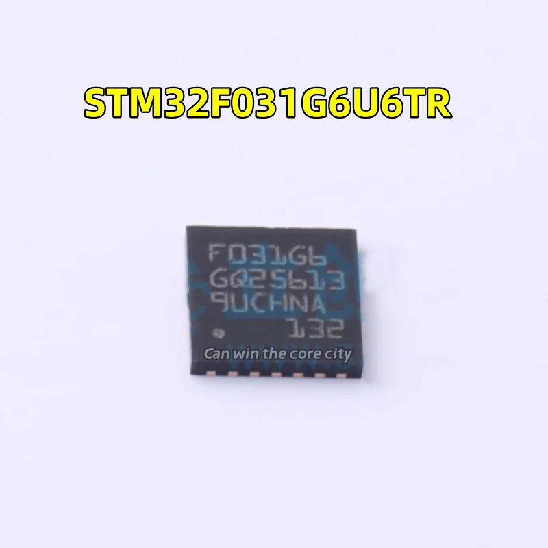 

10 pieces STM32F031G6U6TR Package the QFN 28 new component integrated circuit embedded microcontroller chip