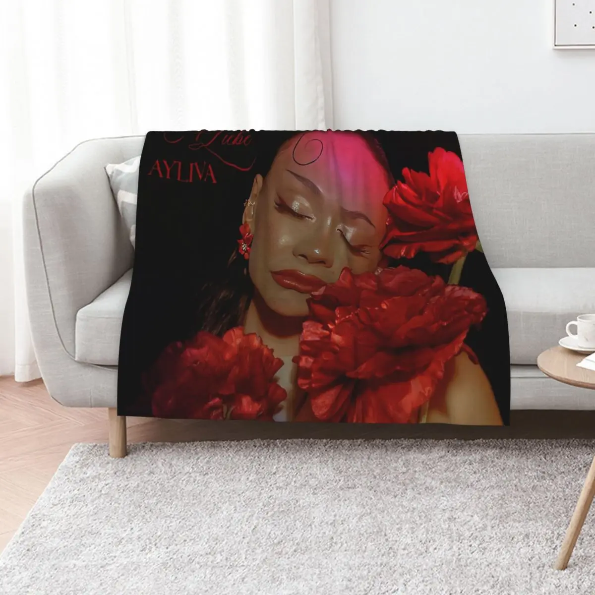 Ayliva in Liebe 2024 Throw Blanket warm for winter Custom Polar Sofa funny gift Soft Big Blankets