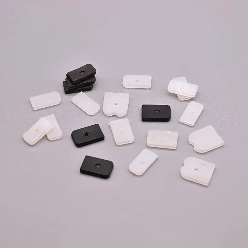 50 Pieces Plastic Boning Rubber End Caps for Women Wedding Dress 6/8/10/12mm Plastic Boning Cap Diy Sewing Crafts