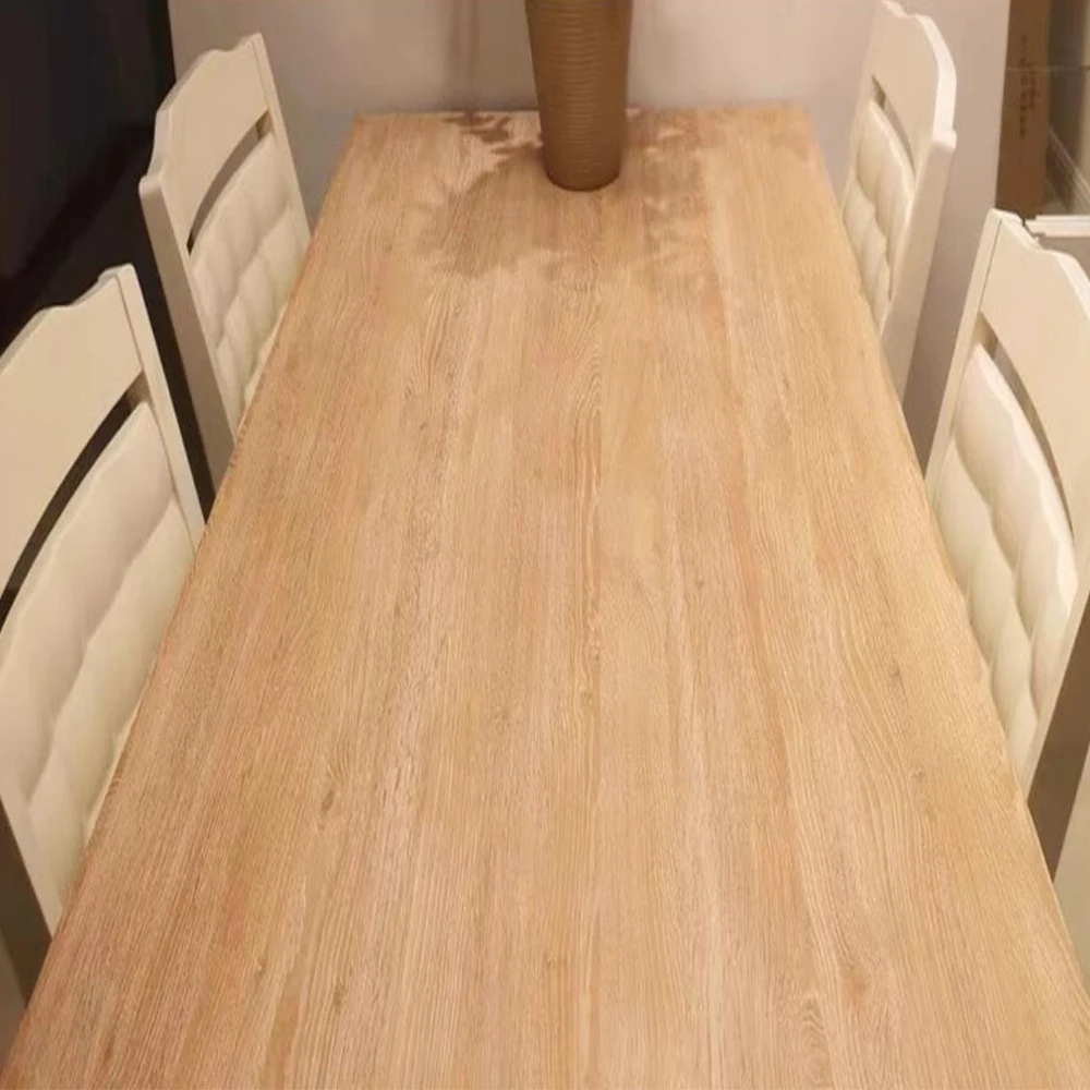 ديكور المنزل لوح خشبي ملصقات الحائط ذاتية اللصق ورق جدران من الفينيل طبقة للزينة ورق اتصال جدار المطبخ