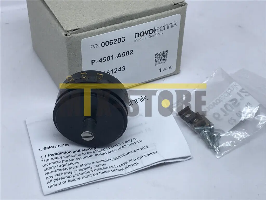 1pcs Brand New In Box Novotechnik Rotary Sensor P-4501-A502