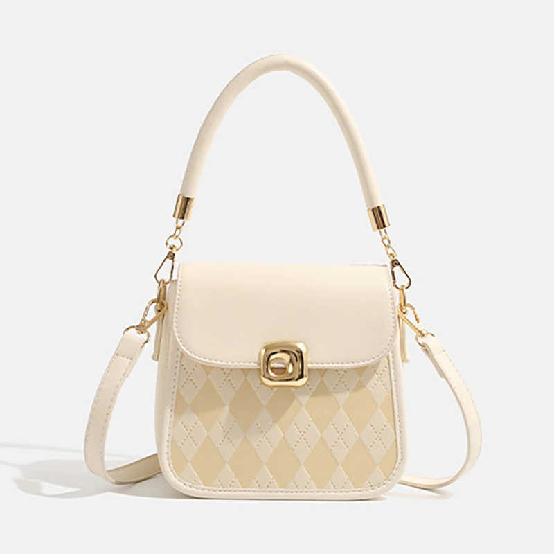 

Корейская милая свежая маленькая квадратная сумка Элегантная свежая сумка на одно плечо Сумка через плечо для женщин Сумка для ручной переноски Timel Design