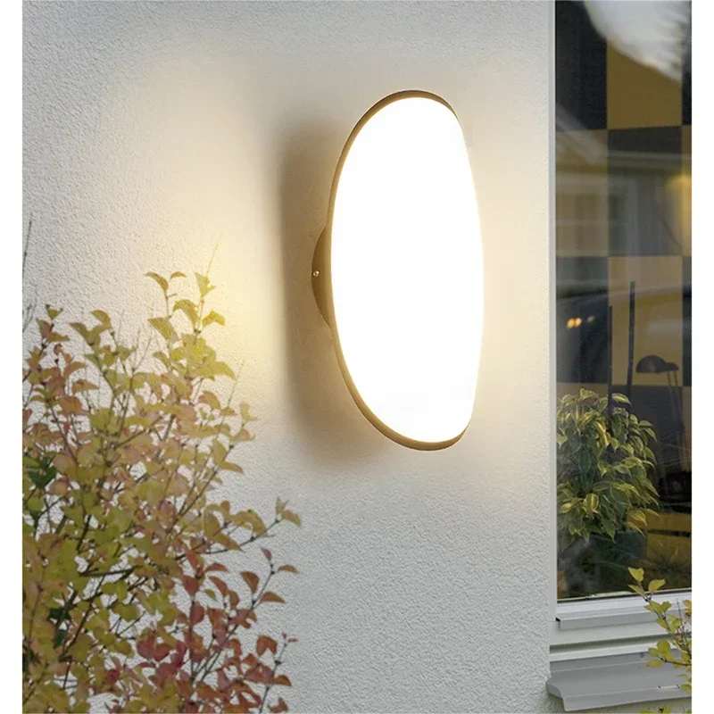 Lámparas de pared LED contemporáneas VIOLET para exteriores, simplicidad eléctrica, impermeable, balcón, pasillo, patio, Villa, puerta, Hotel