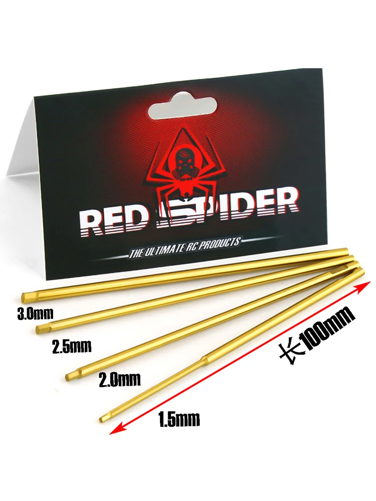 Inbusschraubendreher, gehärtete Spitzen, 1,5 mm, 2 mm, 2,5 mm, 3 mm, Sechskantschlüssel, Fahrer-Werkzeugsatz für RC-Modell, Drohne, Flugzeug, Hubschrauber, Auto