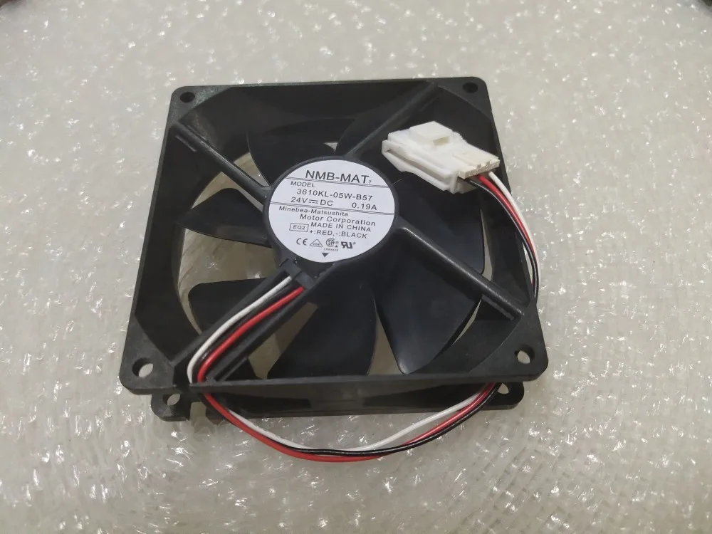 جديد الأصلي 3610KL-05W-B57 24V 0.19A 9025 90x90x25 مللي متر مروحة التبريد المبرد