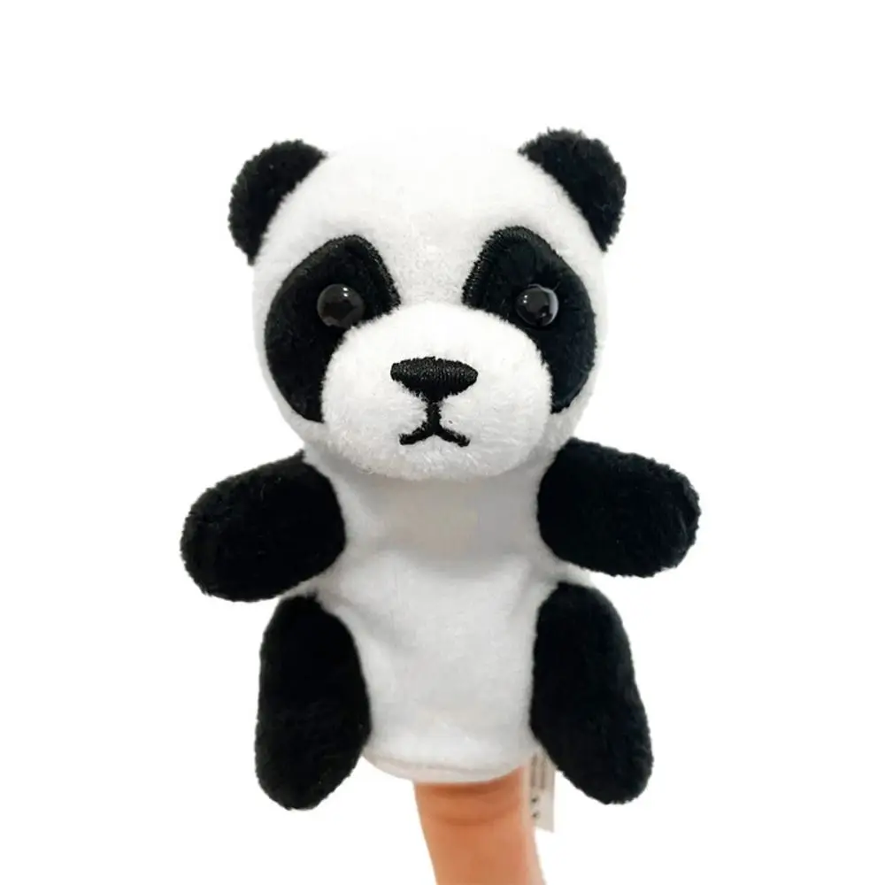 Juego de rol marionetas de dedo muñeco de peluche marionetas de mano de animales educativos narración de historias marionetas de 9cm juguete de peluche favores de fiesta