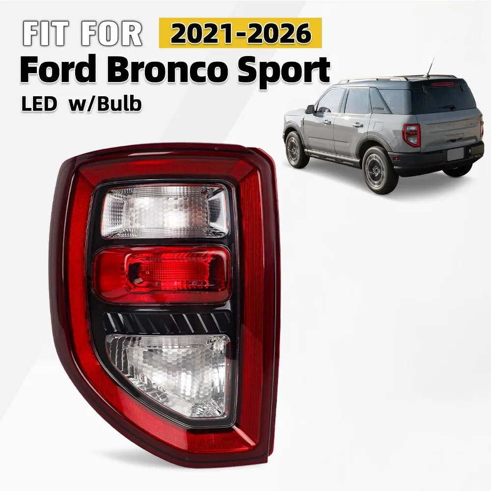 

For 2021-2026 Ford Bronco Sport LED TailLight Brake Lamp Left Driver Side