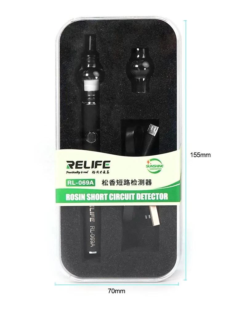 Relife Rosin atomizer Pen PCB Board Short Circuit Detector Clean-free Welding chargeable CellPhone Screen Repair Tool RL-069 A/B