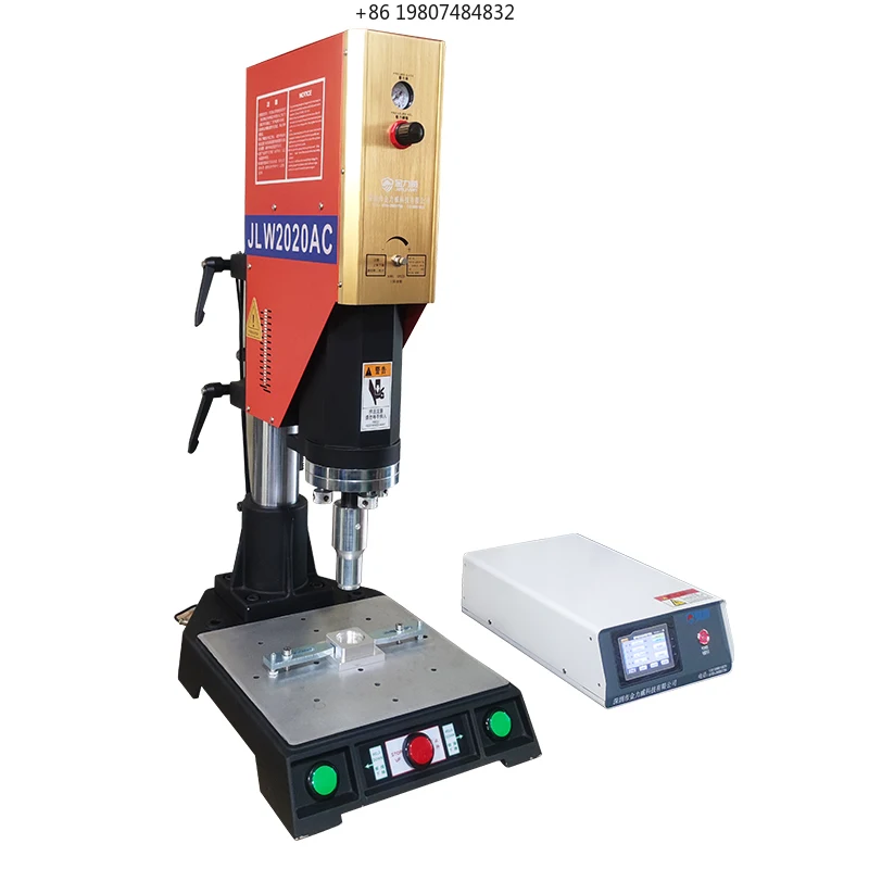 Welding Machine Fast Charging Handheld Ultrasonic Welder JinLiWei 20Khz 2000W  Electronic Components Ultrasonic Plastic