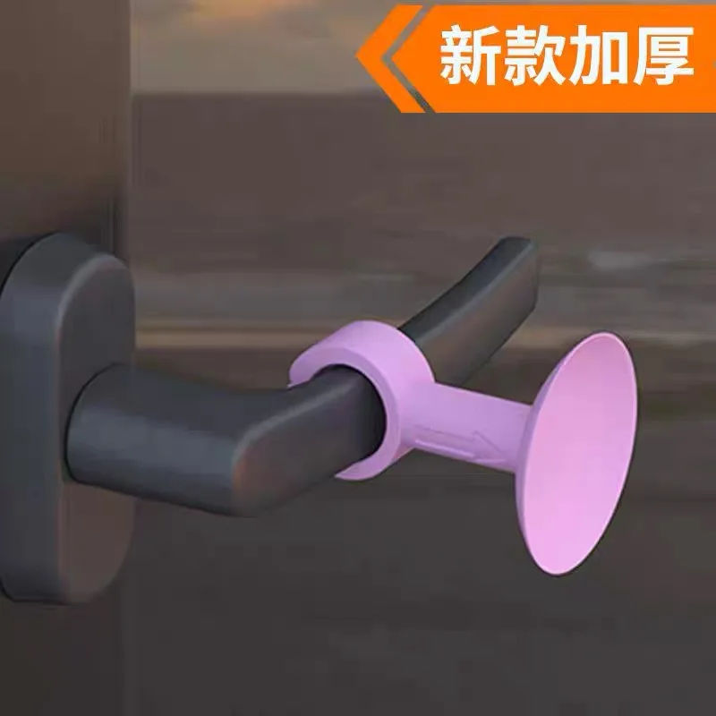 

Силиконовый бесшумный дверной стопор — крышка ручки на присоске, предотвращающая столкновения и защита стены, дверная ручка, бампер