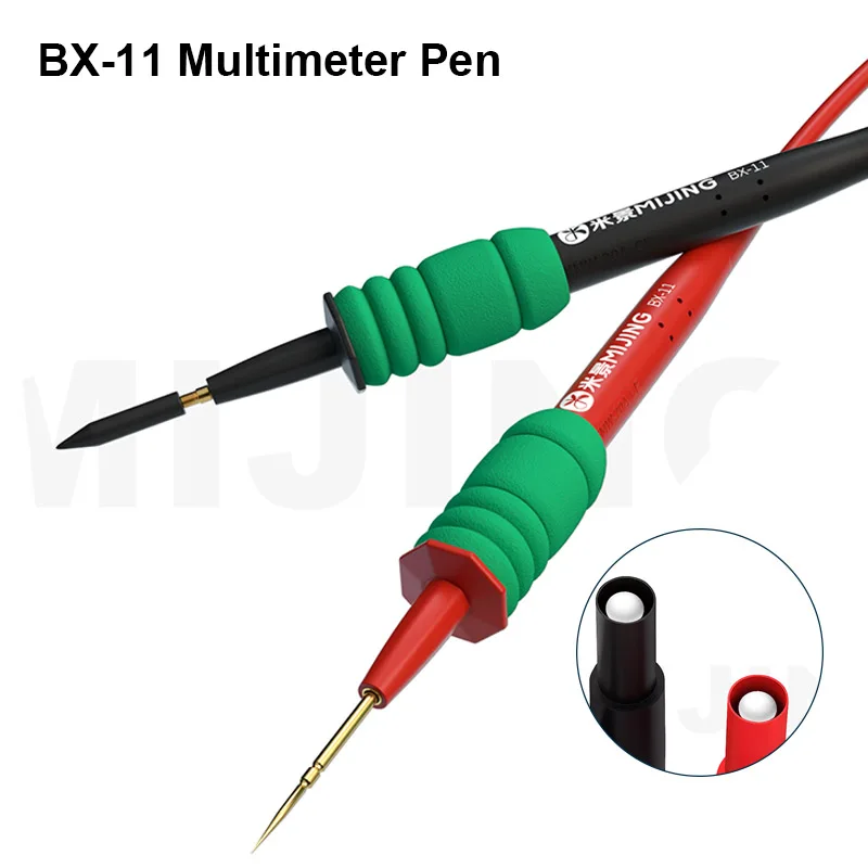 Mijing BX-11-multímetro Universal, pluma de medición de alta precisión, sonda para reparación de ordenador y teléfono móvil