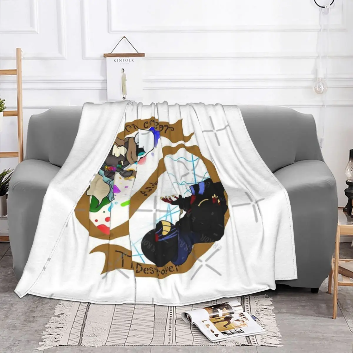 The Creator And The Destroyer Plush Blanket Quilt For Bed Blankets And Throws Throw Blanket