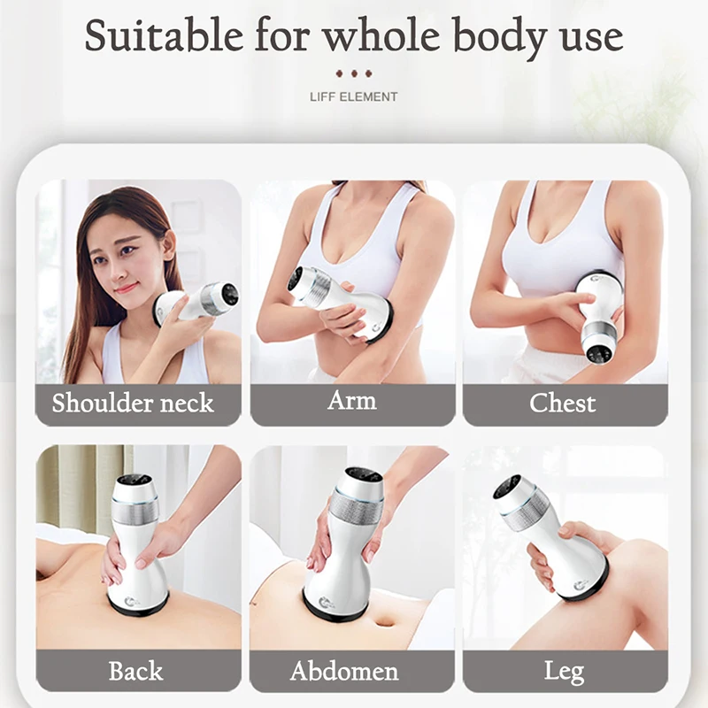 Nature Stone Gua Sha Therapy Body Massager Electric Scraping Anti Cellulite Stress Relief Massage Device Relaxation Treatments