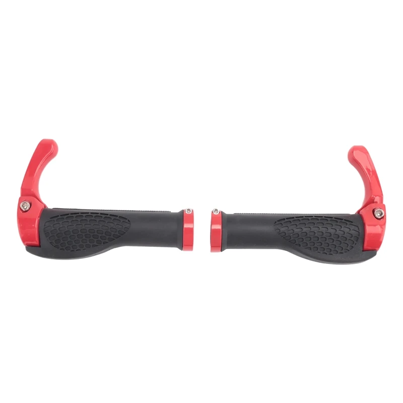 

B93B-Mountain Bicycle Bike Cycling Lock-On Handlebar Hand Bar End Grips Set
