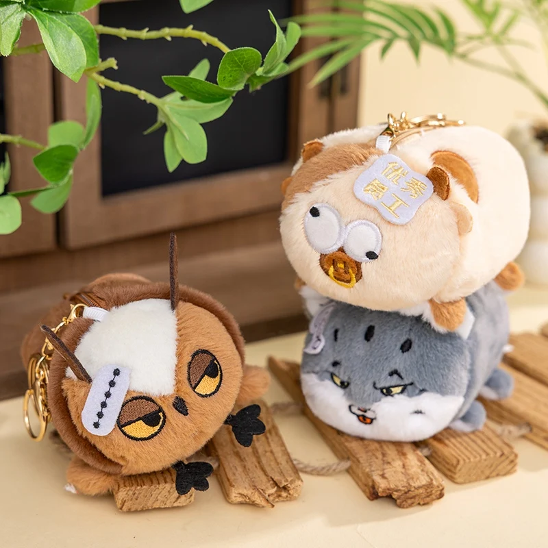 11cm Cute Wildlife Series Coin Purse Portable Lightweight Coin Key Bag  Earphone Bag Pendant Keychian
