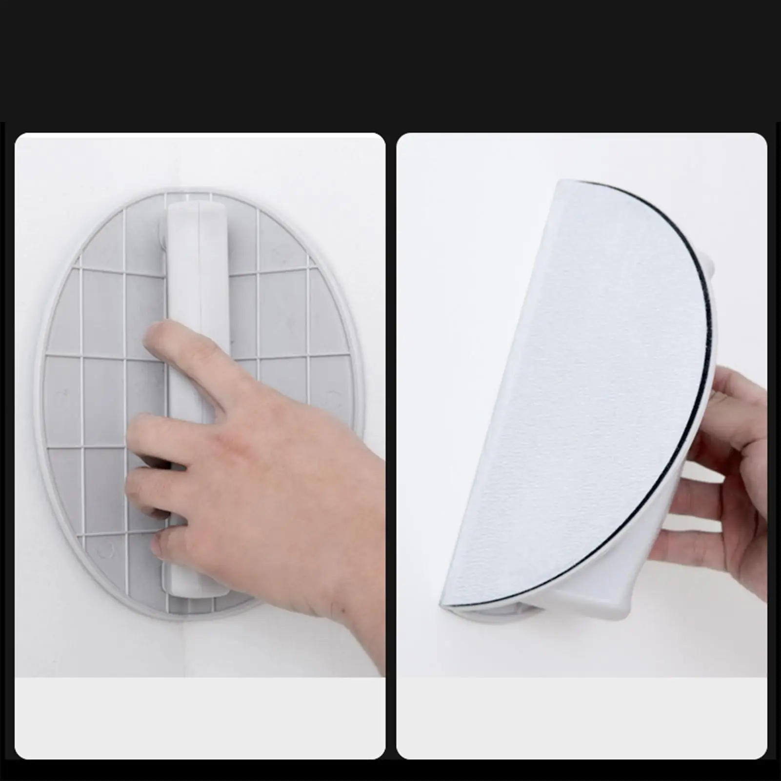 Outil multifonctionnel de ponçage d'angle Semi-circulaire, support de papier de verre d'angle, outil de polissage de mastic auto-adhésif haut de gamme