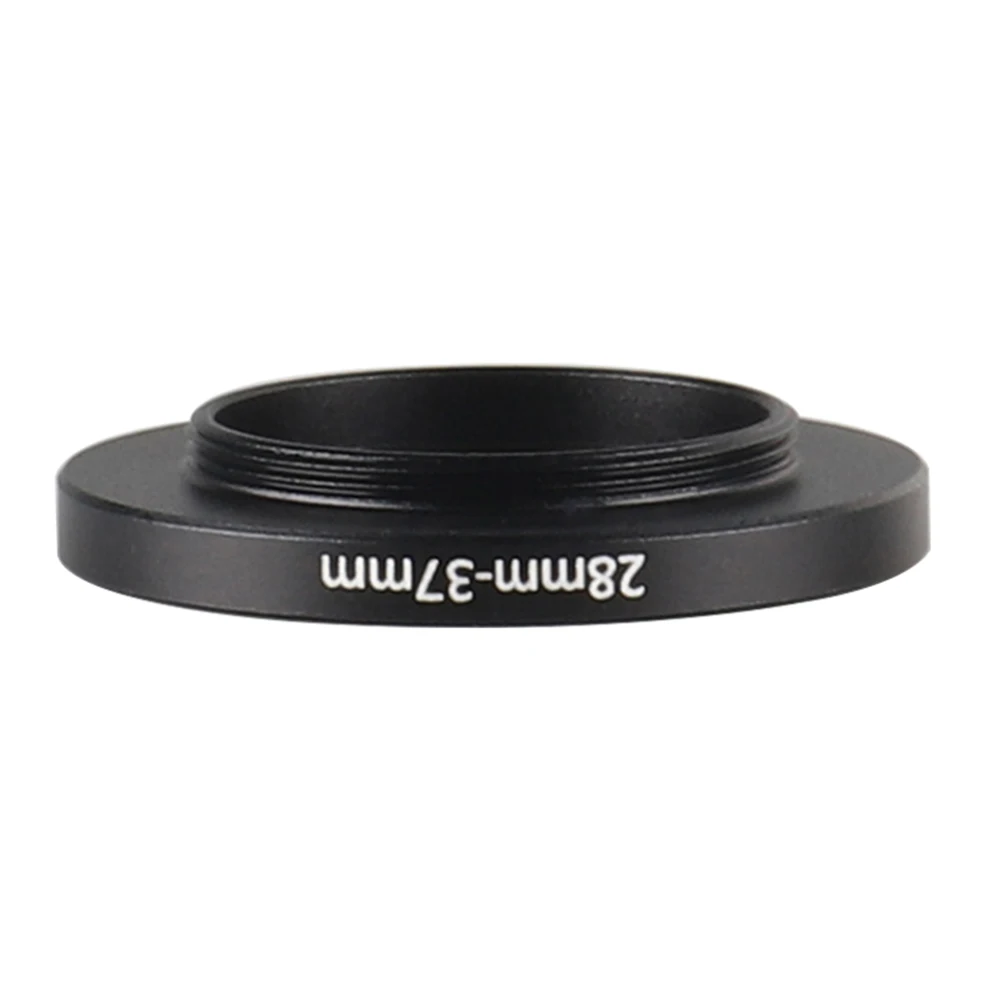 Aluminium schwarz Step Up Filter ring 28mm-37mm 28-37mm 28 bis 37 Filter adapter Objektiv adapter für Canon Nikon Sony DSLR Kamera objektiv