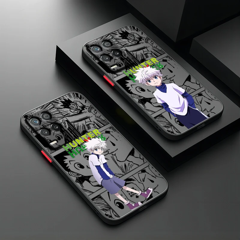 Anime HUNTER×HUNTER Cool For OPPO Realme 11 20 9 9i 8i 8 7i 6S 6i 6 5i 5 Pro Plus Global TPU Frosted Translucent Phone Case