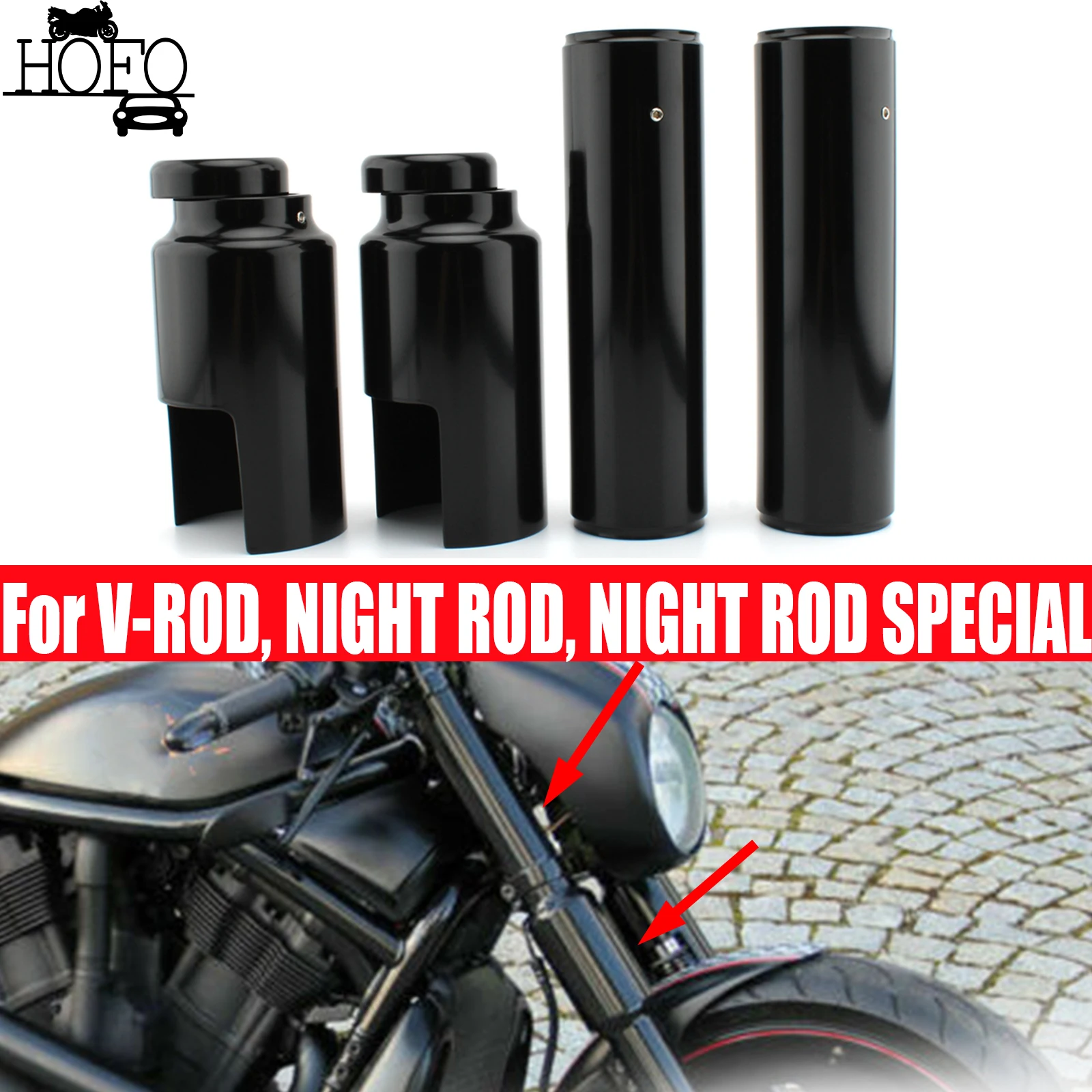 

Для Harley V-ROD Night Rod Night Rod Special 2007-2011 мотоциклетная верхняя нижняя передняя вилка, амортизатор, защитный рукав
