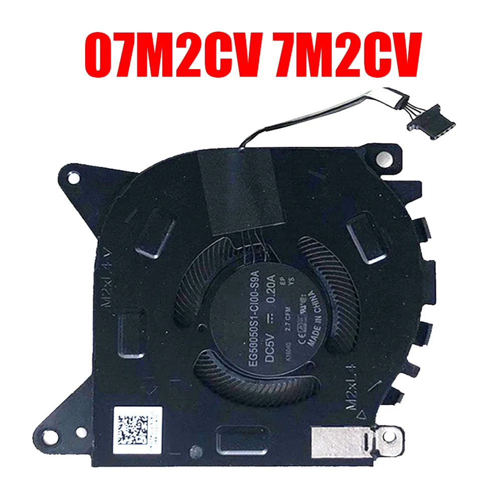 Laptop Fan For Alienware X15 R1 02H5HD 2H5HD 07M2CV 7M2CV EG50050S1-CI00-S9A EG50050S1-CI10-S9A DC28000UFSL DC5V 0.21A 4Pin New