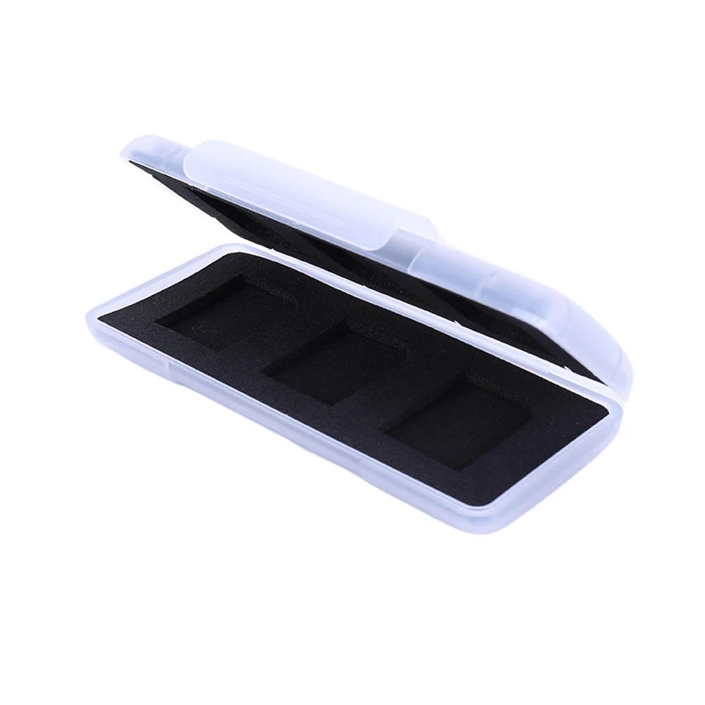 6-in-1 transparente Mini-SD-Speicherkarten-Schutzhülle aus EVA-Schaum, antistatische Speicherkarten-Schutzbox, stoßfest, für 6 SD-Karten