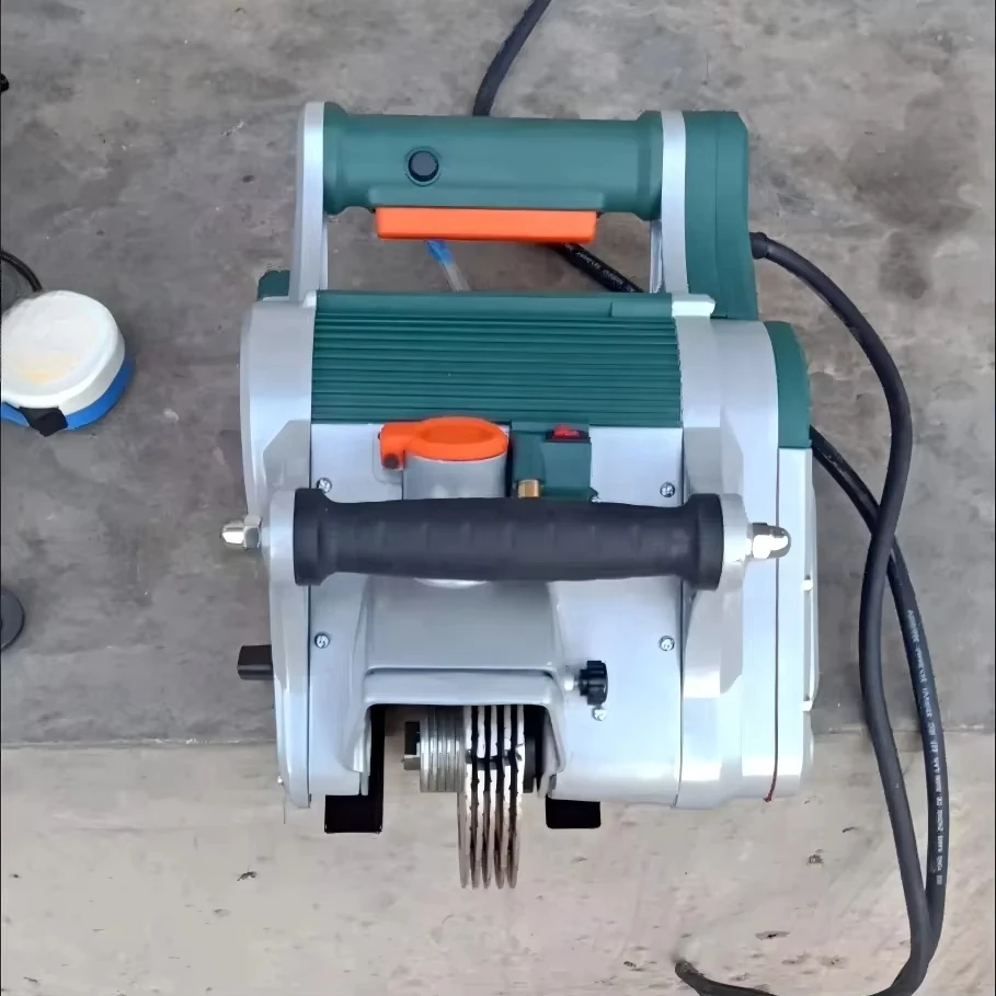 Industrial Automatic Wall Slotting Concrete Grooving Machine Dust-Free Alignment Tool for Electric Power Engineering