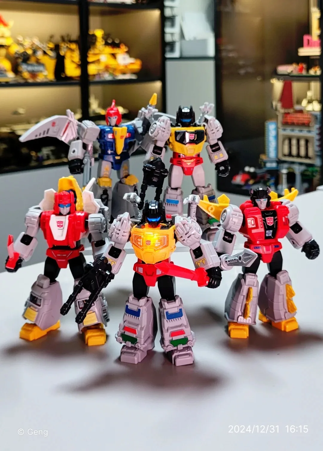 Blokees Transformers Galaxy รุ่น 2346 Constructicons Series ไดโนเสาร์ทีม Action Figure รูปปั้นคอลเลกชันของขวัญ