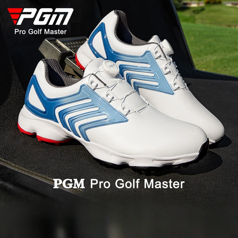 

PGM Golf Shoes Waterproof Summer Fashion Casual Sneakers Golf Sports Men's Shoes Quick Lacing Non-Slip Wholesale XZ374