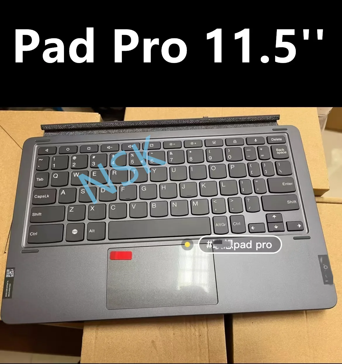 TB-J706F ДЛЯ Lenovo Xiaoxin Pad Pro 11,5-дюймовая оригинальная магнитная клавиатура протестирована и отправлена без кронштейна