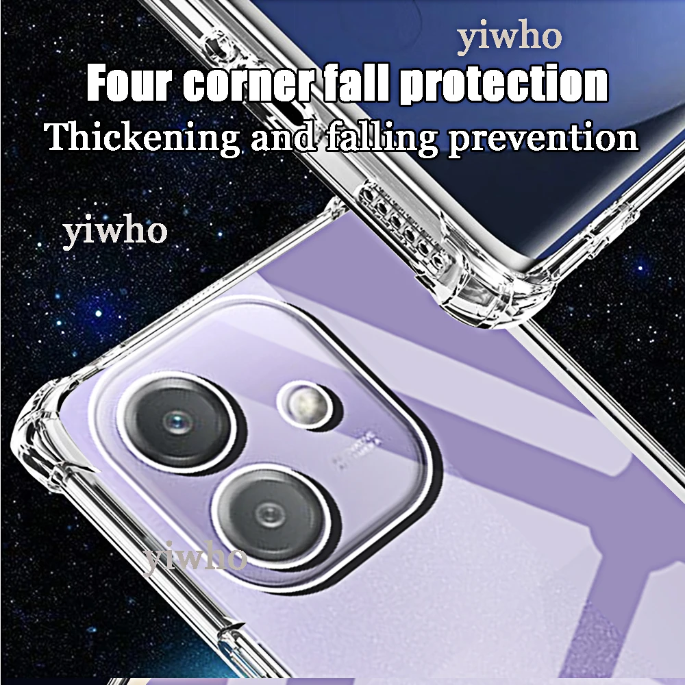 Shockproof Phone Case for Oppo A40 A60 A80 A3 4G 5G Transparent Clera Back Covers Clera for Oppo A79 A98 A58 A78 A38 Phonecases