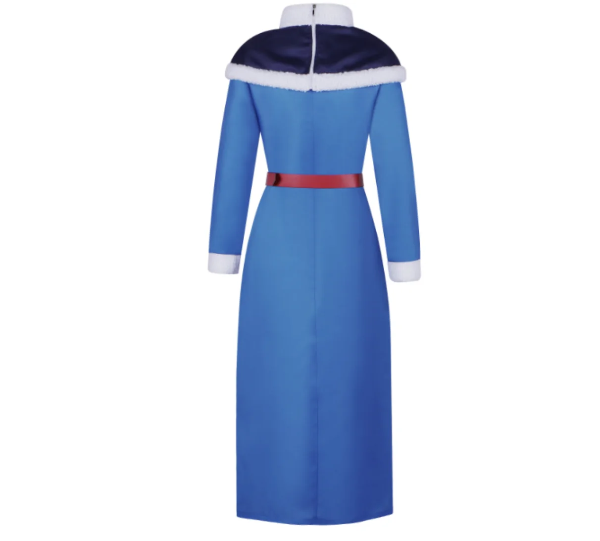 Halloween Party Anime Juvia Lockser Cosplay Blue Costume or wig for Women view 4