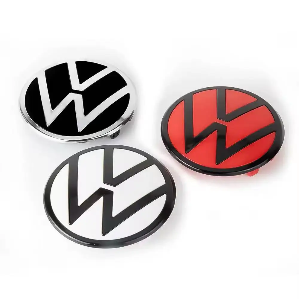 Volkswagen Golf 7/7.5 MK 7/7.5 2018-2020 Front & Rear 3D Emblems Retrofit Upgraded Car Logo OEM Style Replacement 2PCS Logo