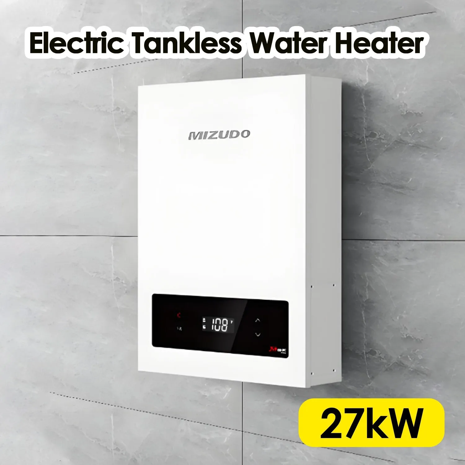 

27kW 240V Tankless Water Heater Electric On Demand for Whole House