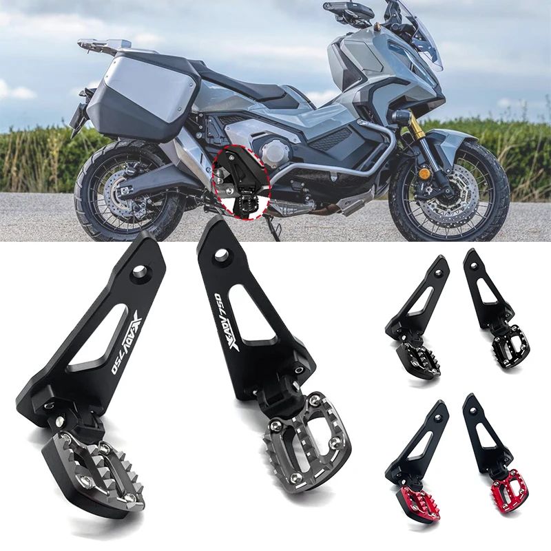Podnóżki złożone do HONDA X-ADV 750 2021–2023 – Test i rekomendacja użytkownika