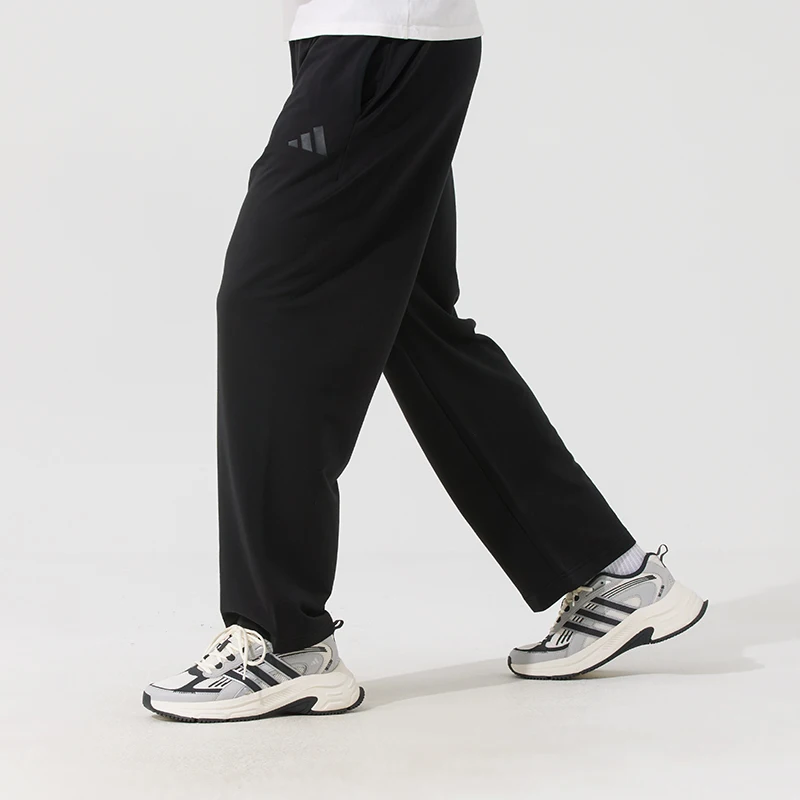 

Adidas Men's Sports Pants Casual Pants Knitted Breathable Slim Straight-Leg Running Training Trousers Jl6073
