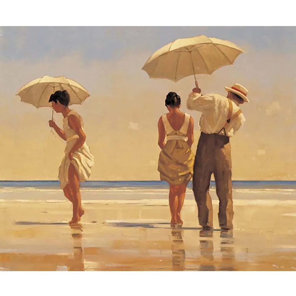 

Hand painted high quality reproduction of Mad Dogs by Jack Vettriano Art paintings on canvas Home decoration picture