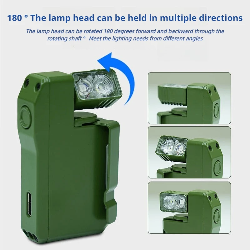 Rechargeable Mini EDC Flashlight 2
