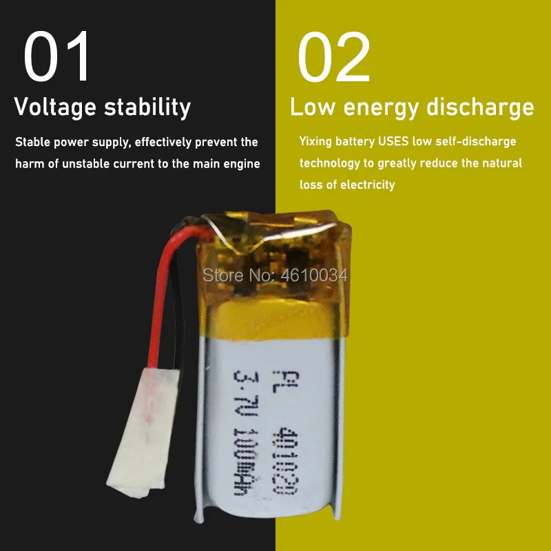 بطارية طاقة لتر سماعة بلوتوث 401120 401020 401220 100 مللي أمبير سوار ذكي صغير قابل لإعادة الشحن 3.7 فولت بطارية ليثيوم بوليمر