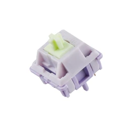 100 Pieces EPOMAKER Wisteria Linear Factory Lubed 5pin Switches Set for Hot Swappable Mechanical Keyboard
