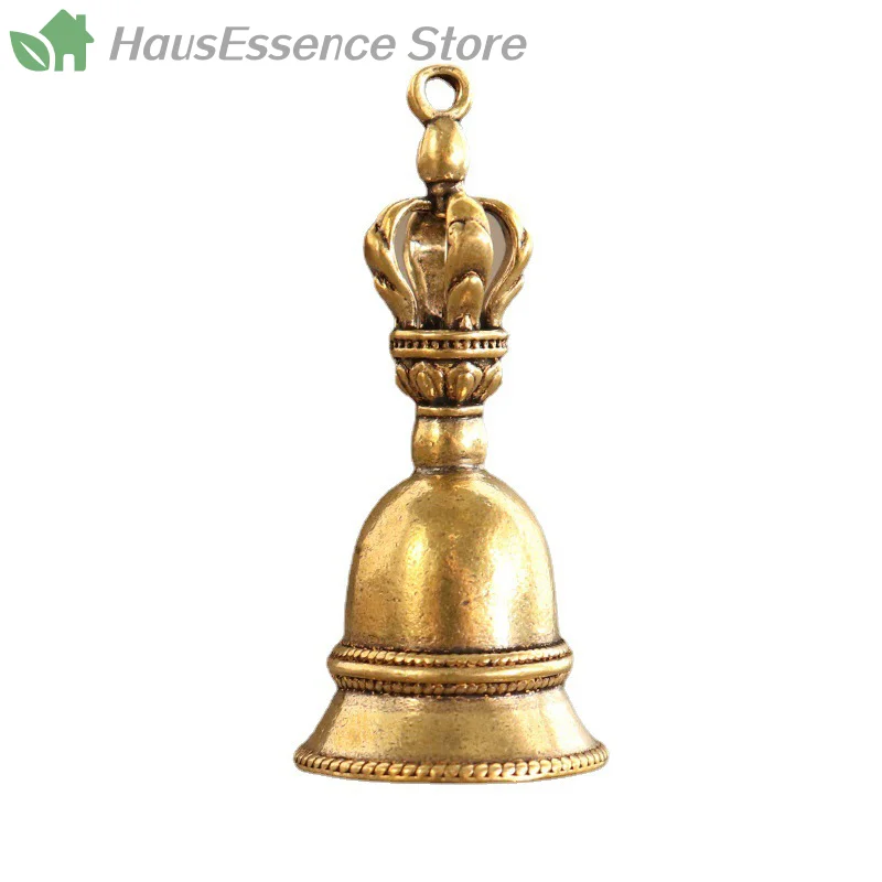 ※Vintage Brass Bell Charm Pendant DIY Keychain Pendant Home Decoration Craft Premium Quality Durable & Long-Lasting