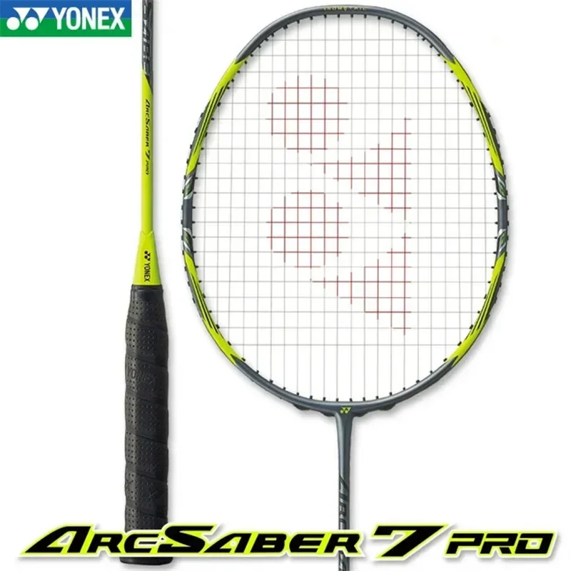 Yonex 2024 New Badminton Racket Bow and Arrow ARC 7 PRO High Quality Speed Carbon Fiber Professional Badminton Racket with Line