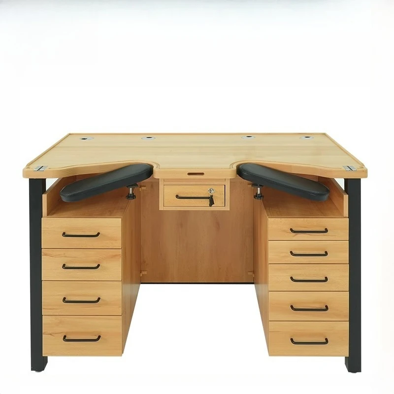 Watch repair table Special repair table for watch repair, solid wood precision workbench, removable maintenance workbench
